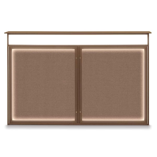 Open Faced Traditional Rounded Corkboard